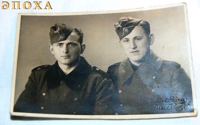 Фото двух немецких стрелков