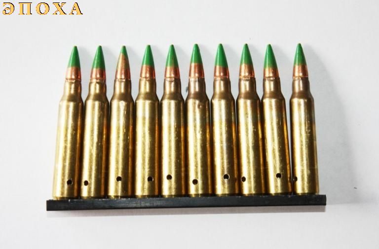 Обойма с 10 макетами 5.56х45